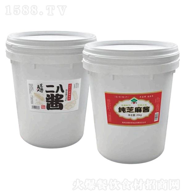 芝麻高人 純芝麻醬 二八醬 餐飲裝25kg