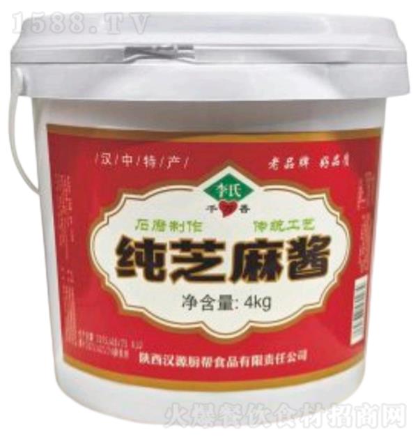 李氏 純芝麻醬 餐飲裝4kg